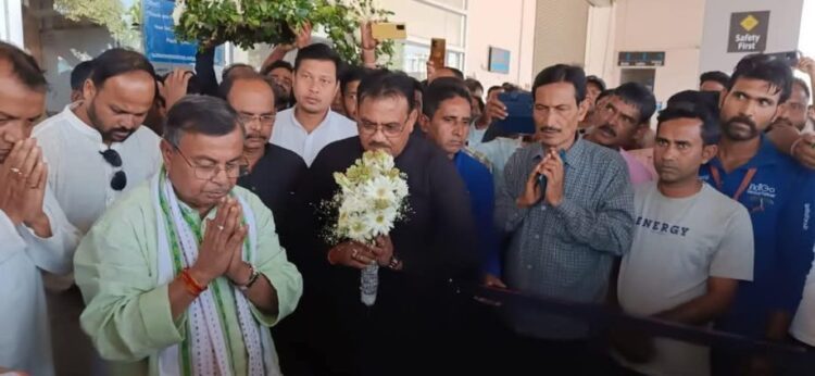 Late Balai Goswami paid final tributes at State BJP office