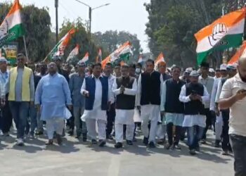 Tripura Pradesh Kishan Congress and All Tripura Unorganized Workers Congress organizes state-level conference