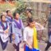 ABVP Welcomes Examinees with Flower Showers and Sandalwood Paste, MLA’s Initiative Provides “Prashant Niloy” at All Centers