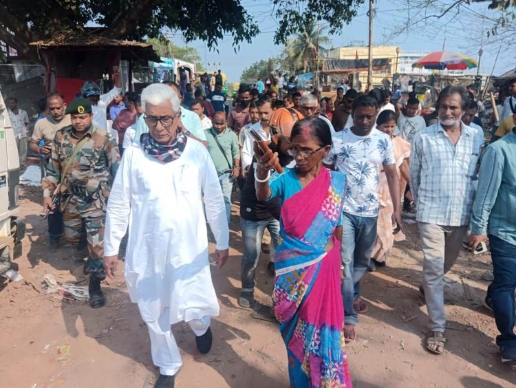 CPM Politburo member criticizes eviction operation on Lake Choumuhani Bazar