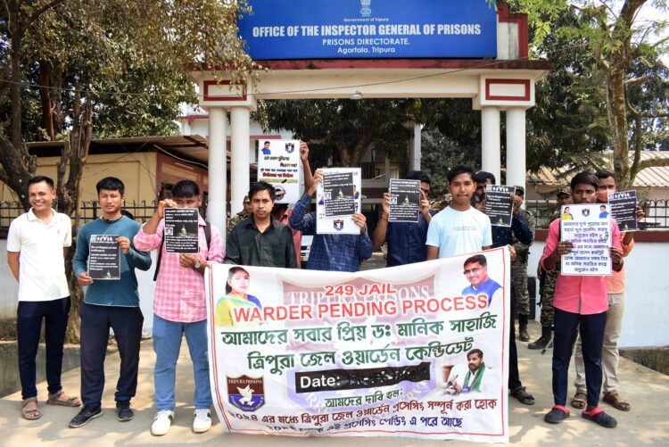 Youth Demand Completion of Jail Police Recruitment Process