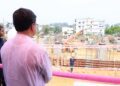 CM reviews progress of G+14 office complex