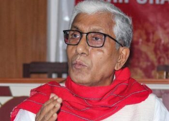 CPI(M) Gomati District Committee organizes  blood donation camp