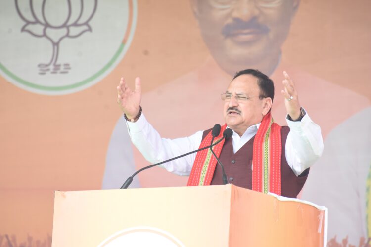 Crime rate by 30% reduce under BJP rule: J P Nadda