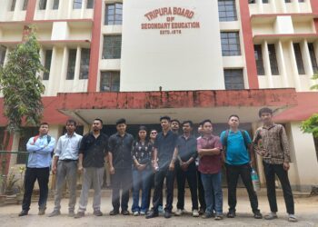 TISF stages deputation demanding the use of Roman script for Kokborok language