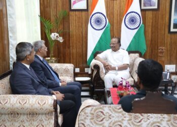 Supreme Court and Tripura High Court Judges Make Courtesy Call on Governor