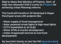 Ministry of Finance Allocates ₹240.5 Crore for Urban Development in Tripura