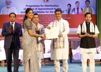 479 appointment letters distributed in presence of Chief Minister Dr. Manik Saha