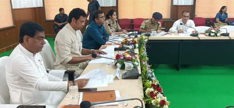 MP Biplab Kumar Deb  holds important meeting on road safety