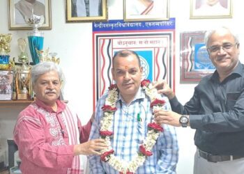 Professor Maklesh Kumar appointed as the new Director of the Eklavya Campus at Central Sanskrit University
