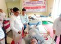 Voluntary Blood Donation Camp Held at Agartala GB Hospital Auditorium