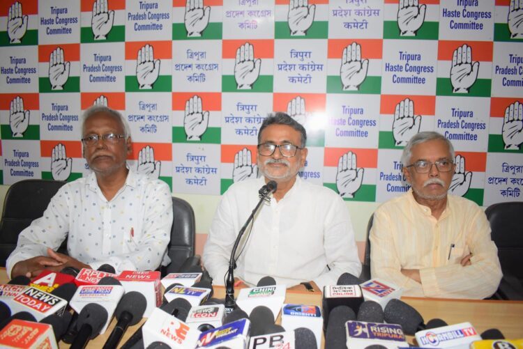 Pradesh Congress Raises Concerns Over Alleged Land Scam in Tripura