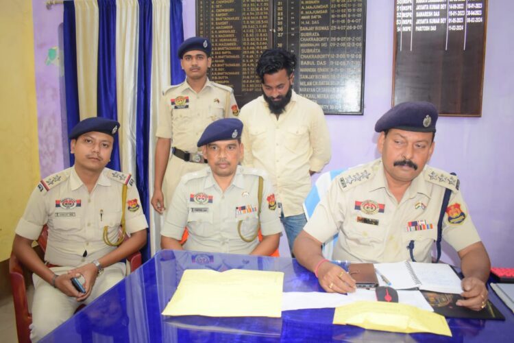 Tripura Police arrested one  for possession of Yaba tablets