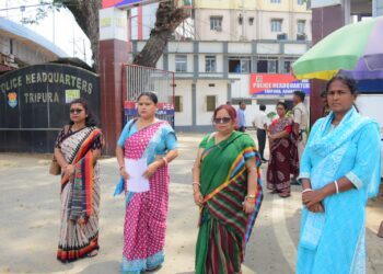 Tripura Pradesh Mahila Congress Submits Deputation to DGP Over Women’s Safety Concerns