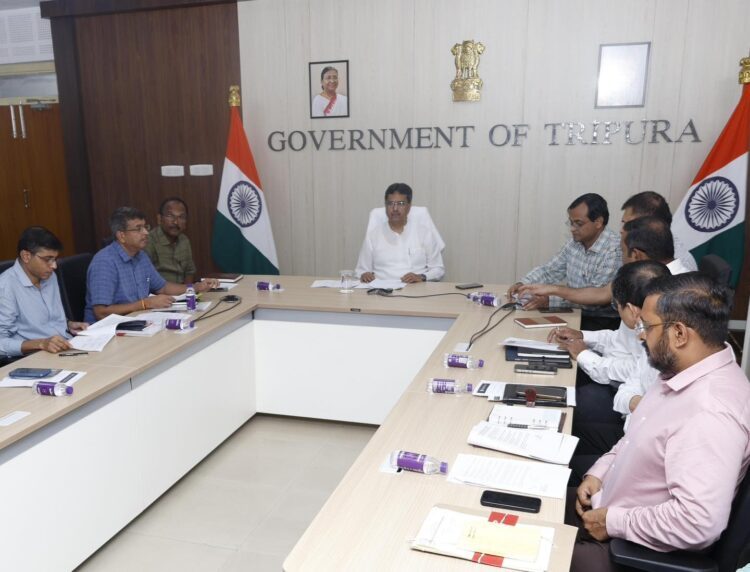 Chief Minister Chairs Video Conference on State Security and Development