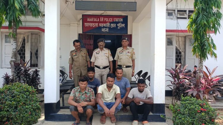 Cannabis Seized and Arrests Made in Separate Operations at Agartala Railway Station