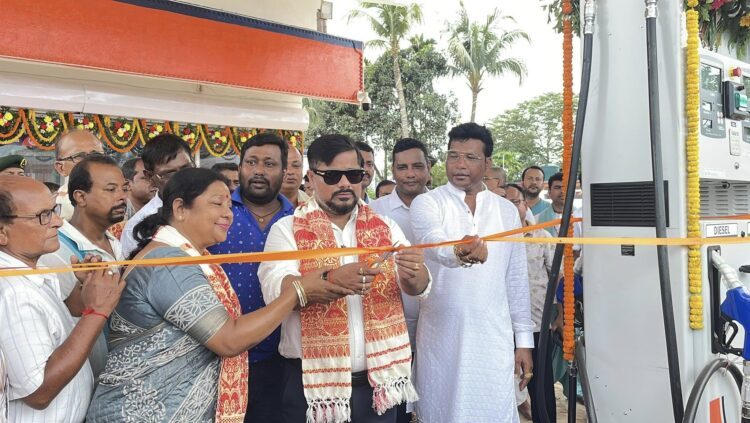 Ganpati Petrol Pump Inaugurated in Jirania, Marking a New Chapter for Local Services