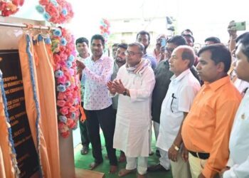 Tripura Agriculture Minister Lays Foundation for Key Rural Projects in Gomati