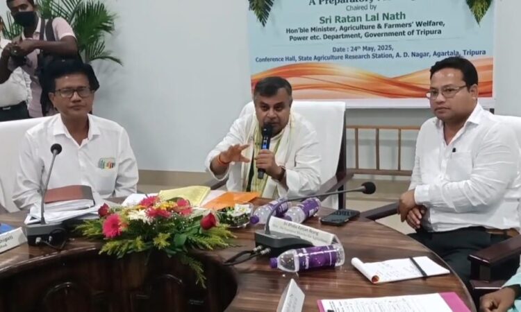 Tripura to Launch ‘Viksit Krishi Sankalp Abhiyan’ to Boost Agricultural Awareness