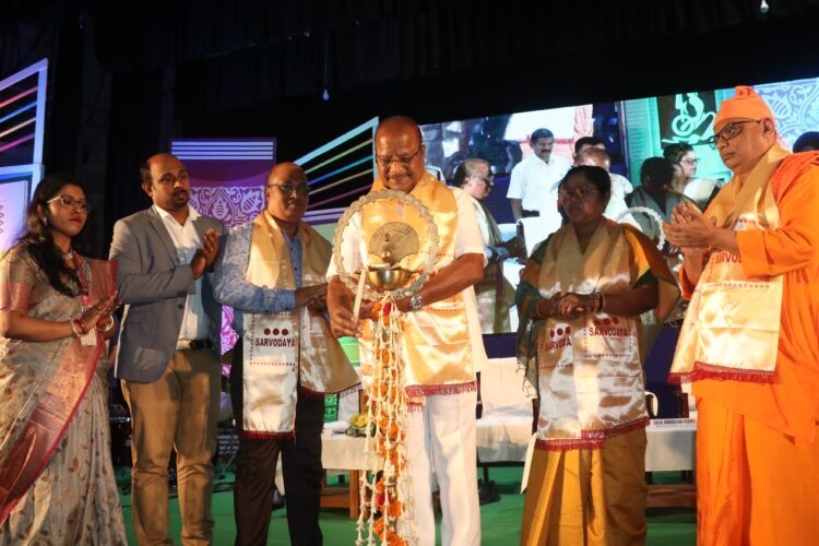 Governor Indra Sena Reddy Attends Lamp Lighting Ceremony of Nursing Students in Agartala