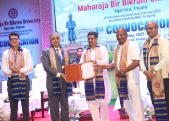 Governor Indra Sena Reddy Attends MBB University’s First Convocation in Agartala