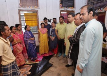 Tripura Chief Minister Visits Relief Camps Amid Flooding Concerns