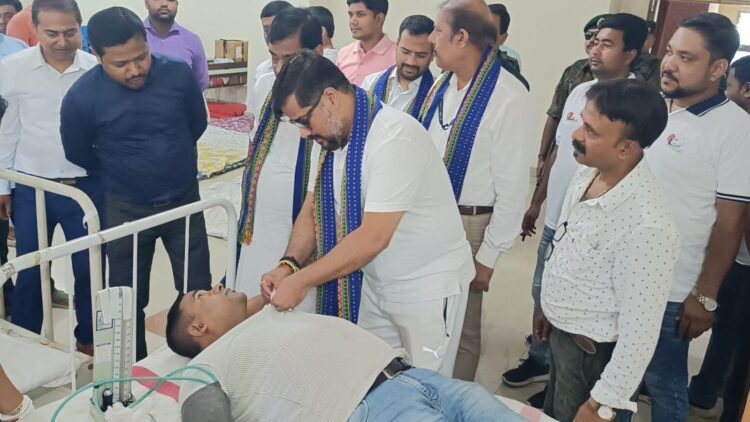 Minister Sushanta Chowdhury Inaugurates Mega Blood Donation Camp in Agartala