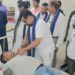 Minister Sushanta Chowdhury Inaugurates Mega Blood Donation Camp in Agartala