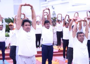 MP Biplab Deb Allocates ₹53 Lakh for Indoor Yoga Stadium in Nalchar