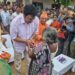 MP Biplab Kumar Deb Distributes Food Packets to Flood Victims in Tripura