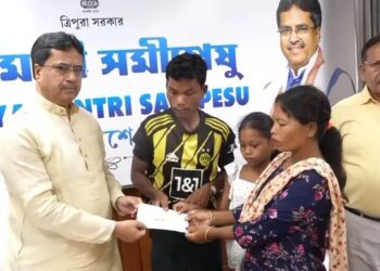 Tripura CM Grants Aid to Drowning Victims’ Families, Holds 45th ‘Samipeshu’