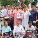 BJP Protests in Agartala Over Attacks on Tagore’s Home, Minorities in Bangladesh