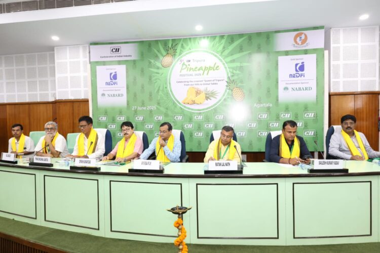 Tripura Launches ₹132-Crore Project to Globalize Queen Pineapple