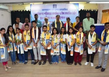 Agartala Press Club Felicitates Children of Journalists for Academic Excellence