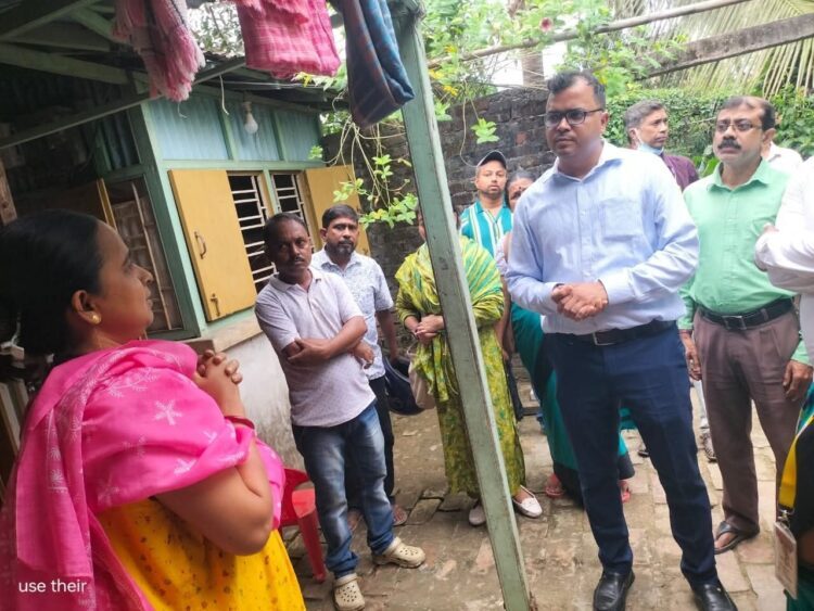 West Tripura DM Addresses Health Concerns in Agartala’s Masterpara, Orders Water Pipeline Survey