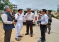 Tripura Finance Minister Reviews Drainage Projects in Udaipur Ahead of Monsoon