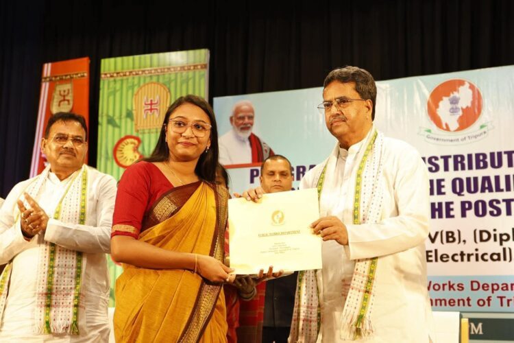 CM Emphasizes Transparent Job Creation and Infrastructure Push in Tripura