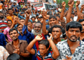 CNG Drivers Block Banani Roads in Protest Over Route Regulations