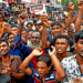 CNG Drivers Block Banani Roads in Protest Over Route Regulations