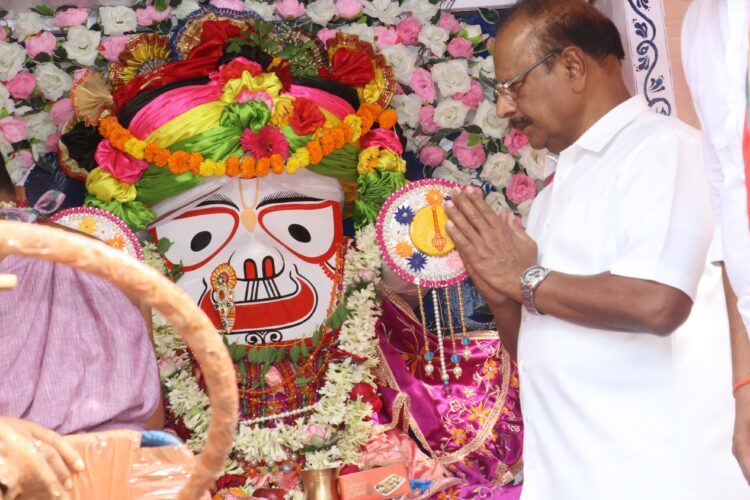Tripura Governor Inaugurates Return Rath Yatra of ISKCON in Agartala