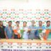 Over 200 families from Ampi Nagar left various parties and joined the Congress party. They were welcomed by the Pradesh Congress Committee President Ashish Kumar Saha with the party flag