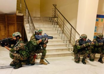 Multi-Agency Counter-Terror Drill Held at Agartala Secretariat