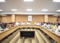 Honourable Mayor Deepak Majumdar held a meeting with all the councillors at the Municipal Corporation conference hall to discuss the water facilities and issues in the municipal area.