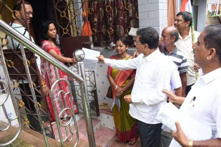 Congress MLA Gopal Chandra Roy Continues Door-to-Door Campaign in Agartala, Criticizes BJP Govt