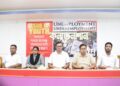 A one-day DYFI convention was held at Chhatra Yuba Bhavan addressing the burning issues of youth, especially unemployment and underemployment.