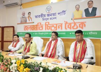 BJP Holds ‘Janajati Chintan Shivir’ to Boost Tribal Base Ahead of TTAADC Polls