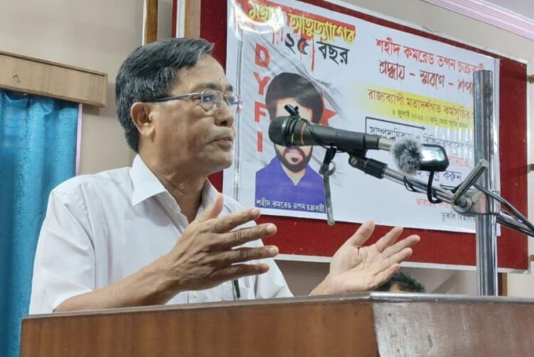 CPIM’s Jitendra Chaudhury Calls BJP-Tipra Motha Rift a ‘Political Drama’ for Personal Gains