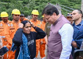 Uttarakhand CM Announces Ration, Financial Aid for Disaster-Hit Families