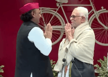 INDIA Bloc VP Candidate Justice Reddy Receives SP, Congress Support in Lucknow