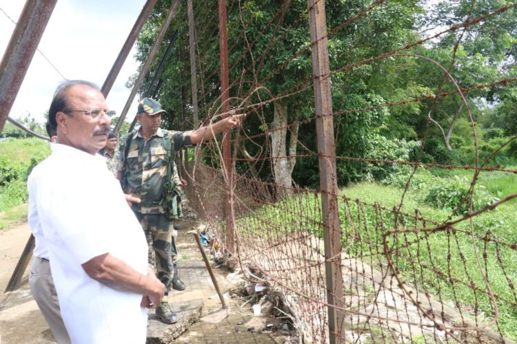 Governor Indra Sena Reddy Nallu visits border villages, EMRS in South Tripura